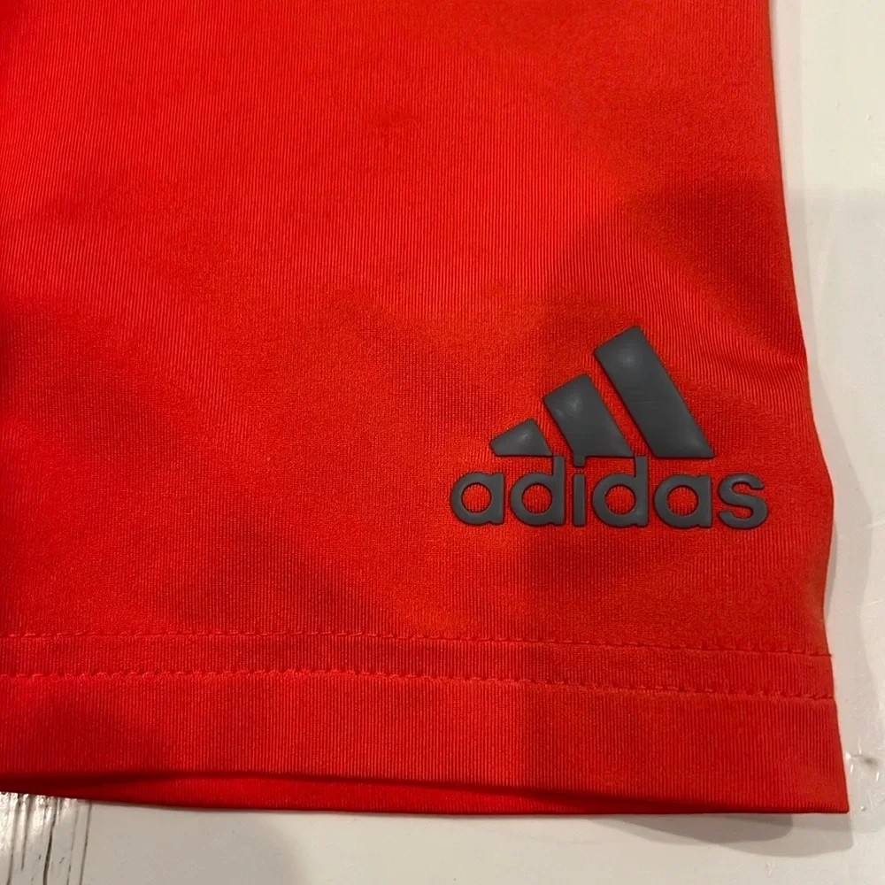 Adidas Golf Orange 3 Button Polo Shirt Pristine Condition Size 2XL